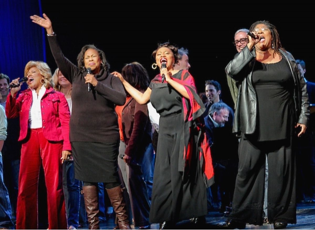 The Original Motormouth Maybelle's Darlene Love, Charlotte Crossley, Jennifer Lewis and Mary Bond Davis at 