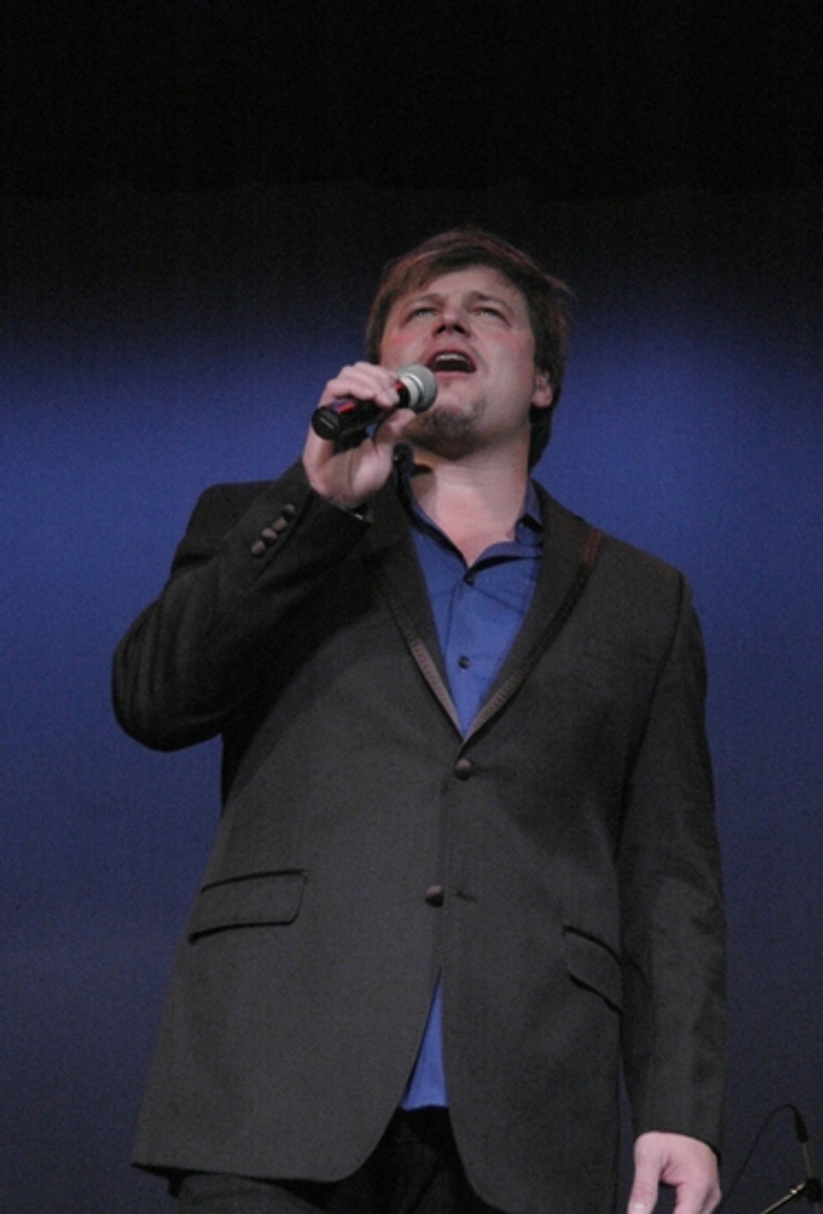 Rob Evan at Irvington's All Star Broadway Holiday Concert