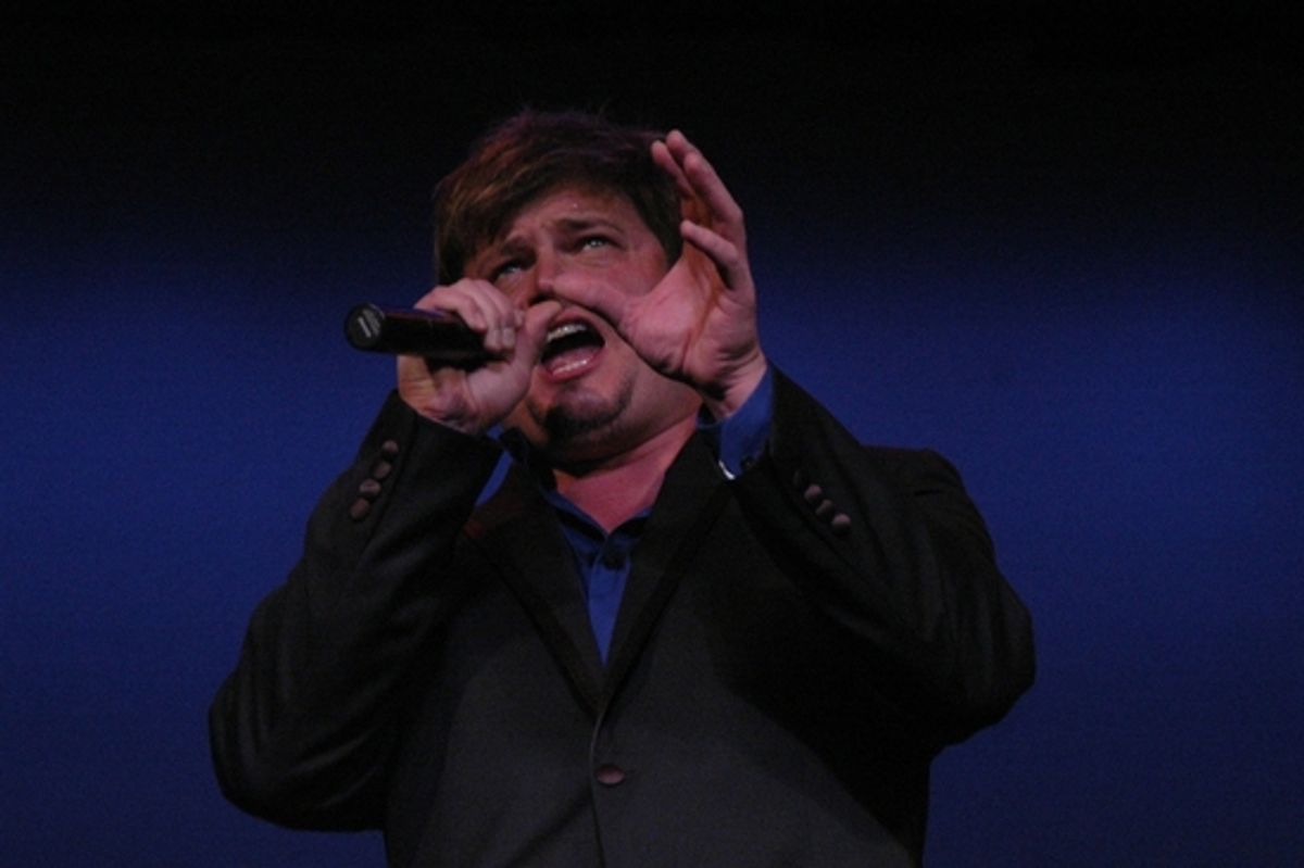 Rob Evan at Irvington's All Star Broadway Holiday Concert
