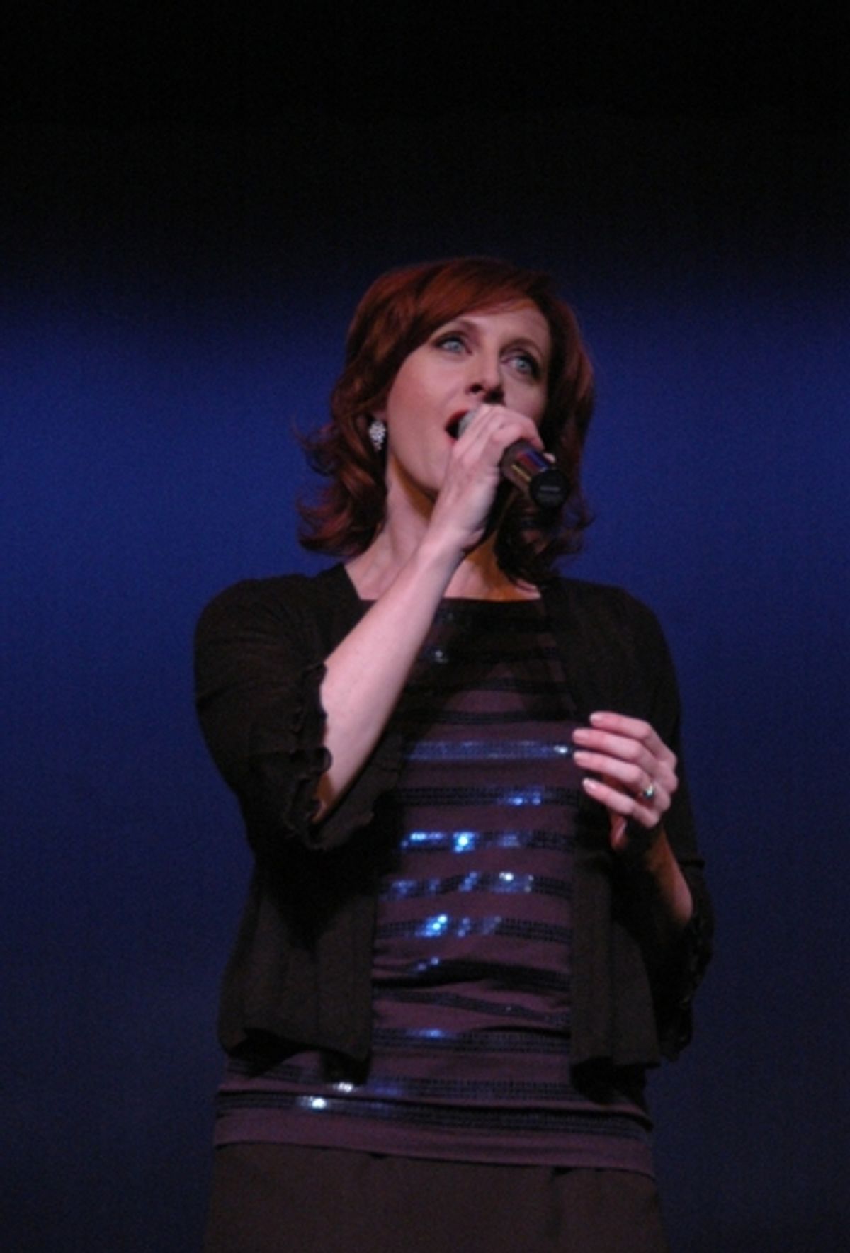 Rita Harvey at Irvington's All Star Broadway Holiday Concert