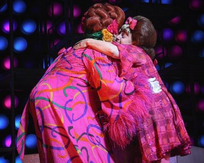 Harvey Fierstein and Marissa Jaret Winokur Photo