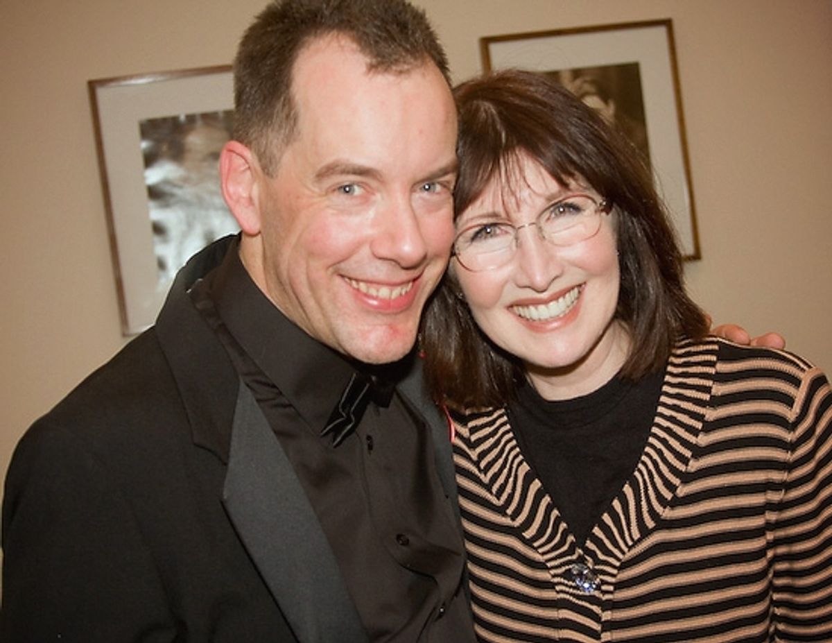 Music Director Charles Beale and Joanna Gleason at 