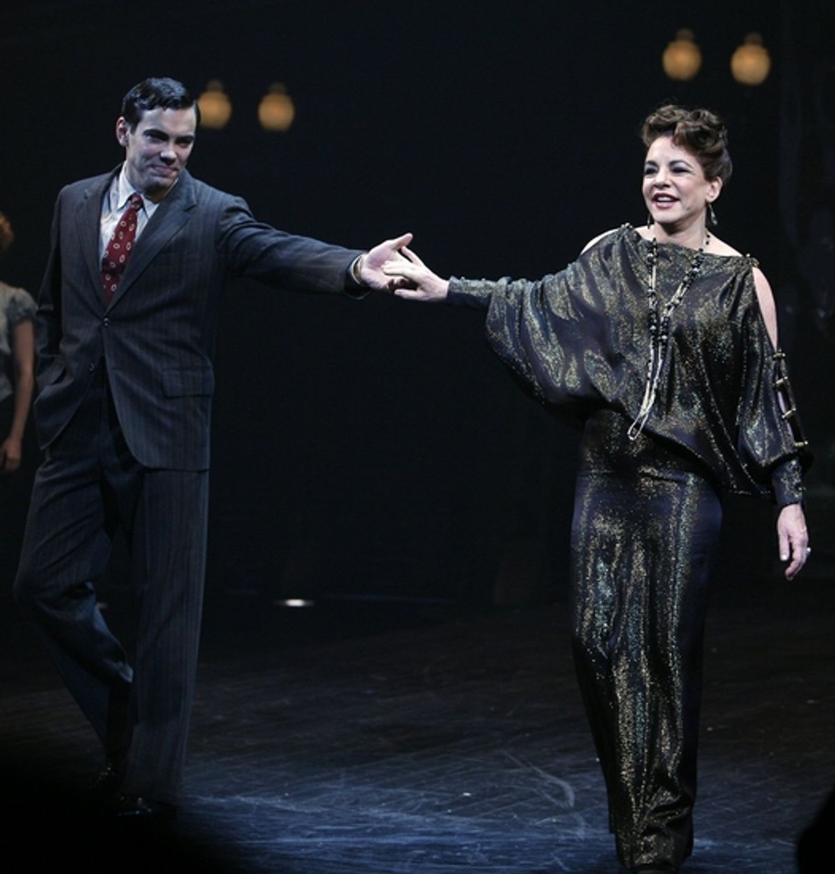 Matthew Risch and Stockard Channing
 at 