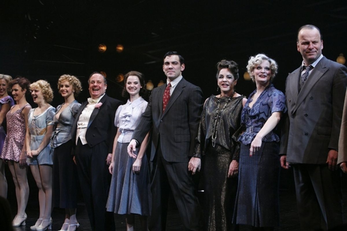 Daniel Marcus, Jenny Fellner, Matthew Risch, Stockard Channing, Martha Plimpton and Robert Clohessy
 at 