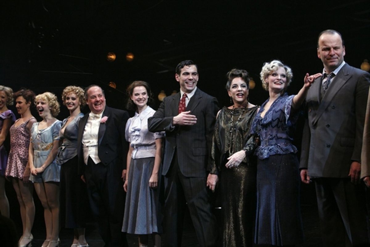 Daniel Marcus, Jenny Fellner, Matthew Risch, Stockard Channing, Martha Plimpton and Robert Clohessy
 at 