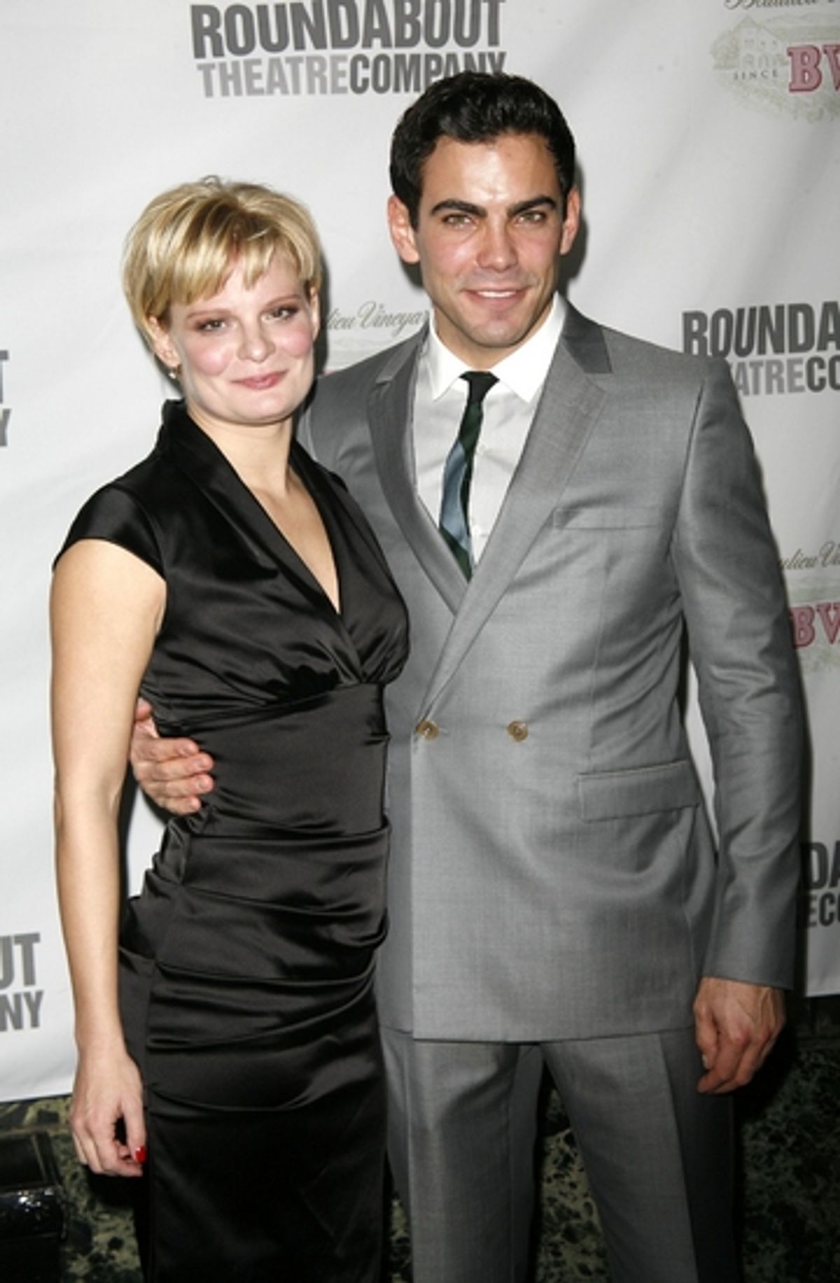 Martha Plimpton and Matthew Risch at 