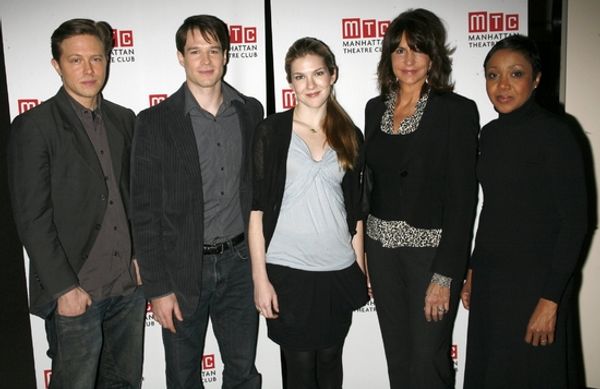 Austin Lysy, Kieran Campion, Lily Rabe, Mercedes Ruehl and Brenda Pressley Photo