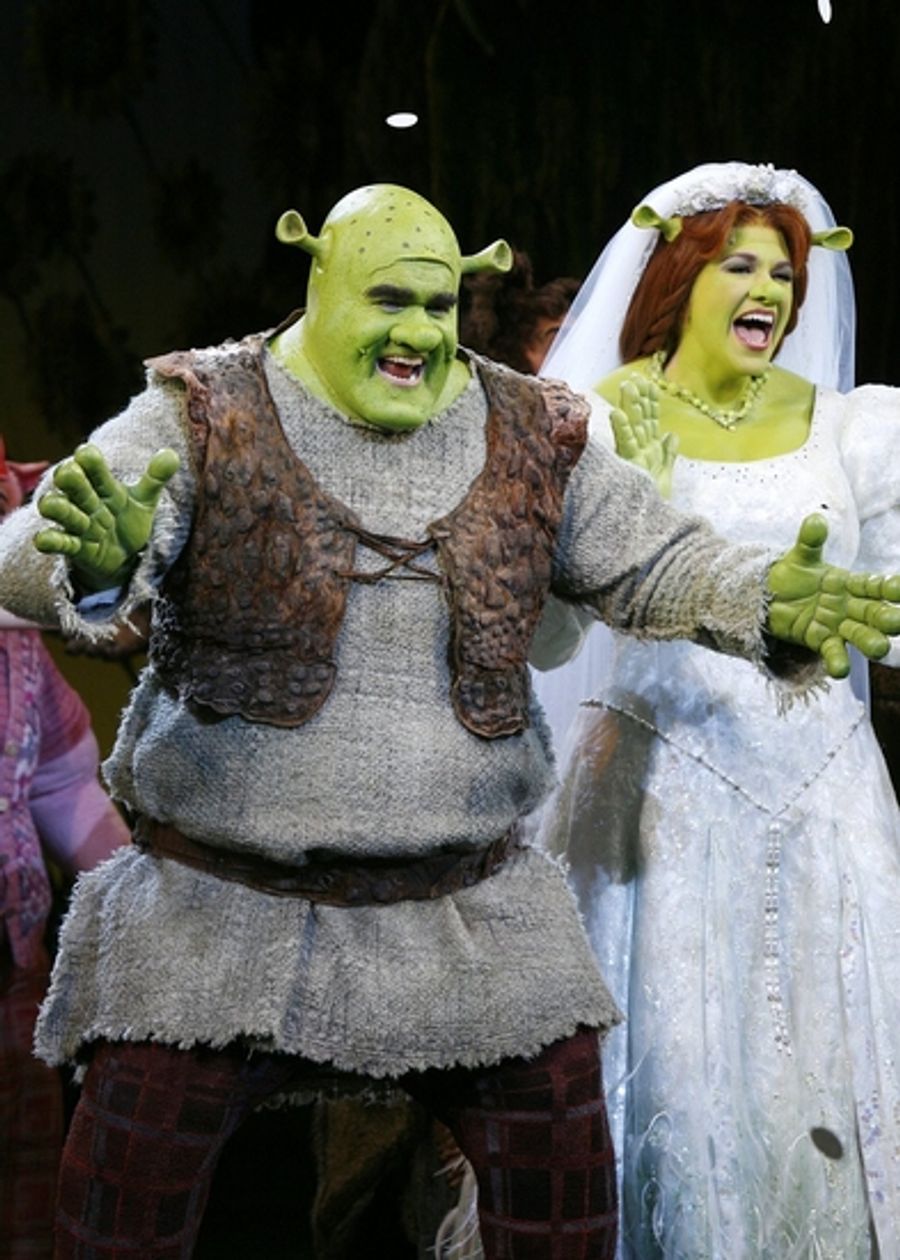 Photo Coverage: SHREK The Musical Opening Night Curtain Call Image