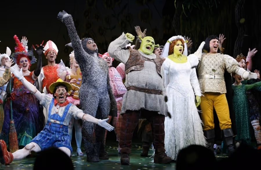 Photo Coverage: SHREK The Musical Opening Night Curtain Call Image