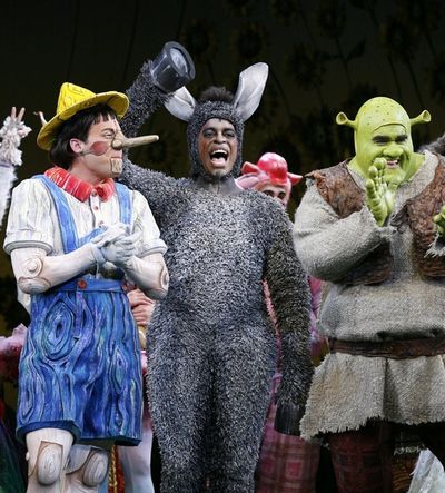 John Tartaglia, Daniel Breaker and Brian d'Arcy James Photo