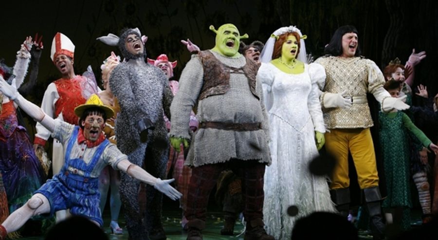 Photo Coverage: SHREK The Musical Opening Night Curtain Call Image