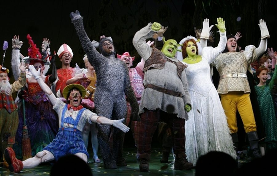 Photo Coverage: SHREK The Musical Opening Night Curtain Call Image