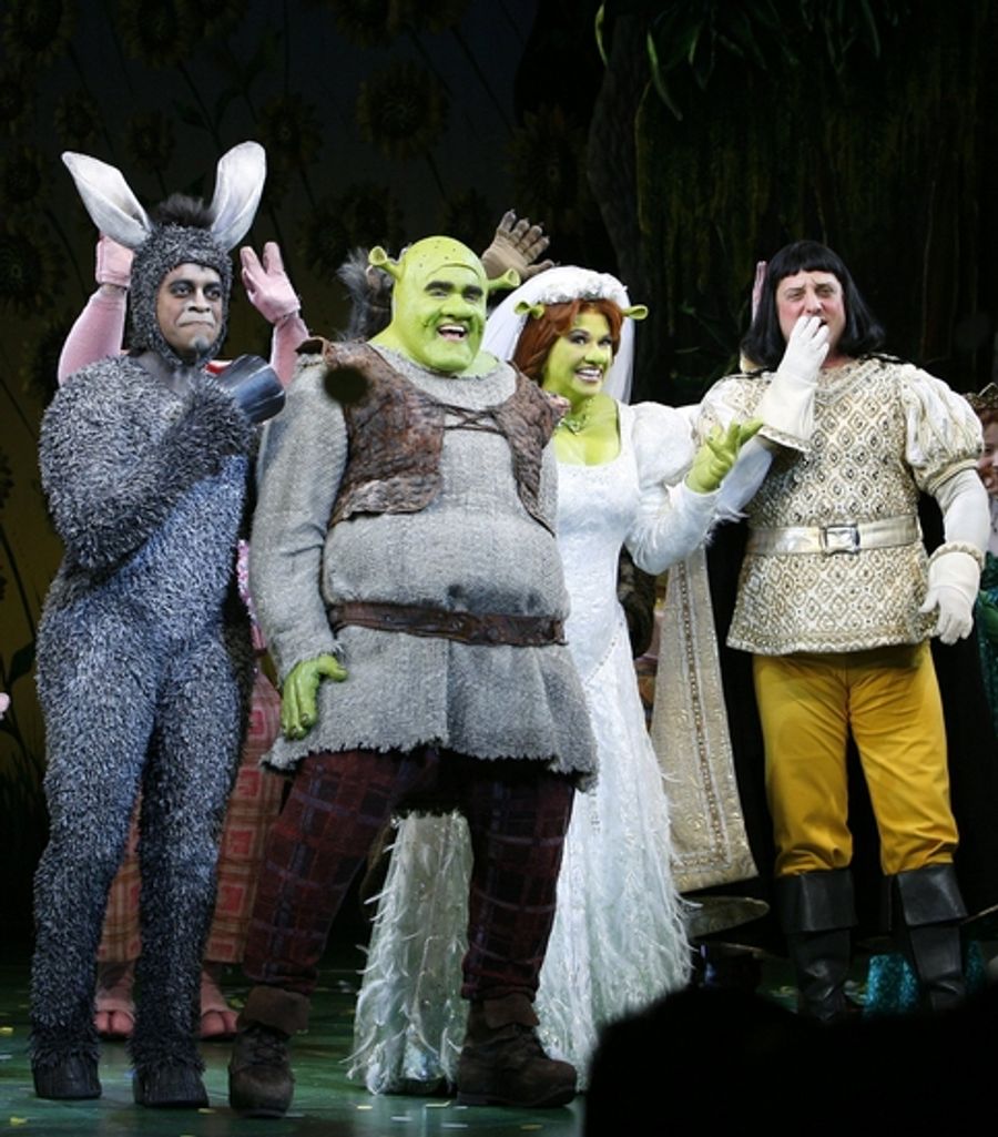 Photo Coverage: SHREK The Musical Opening Night Curtain Call Image