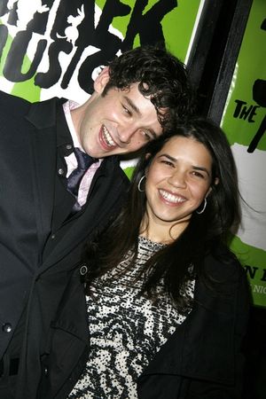 Michael Urie and America Ferrera Photo