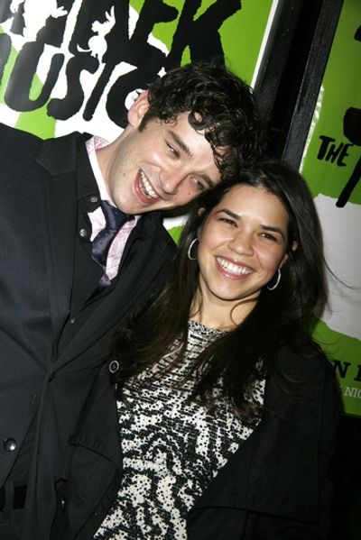 Michael Urie and America Ferrera Photo
