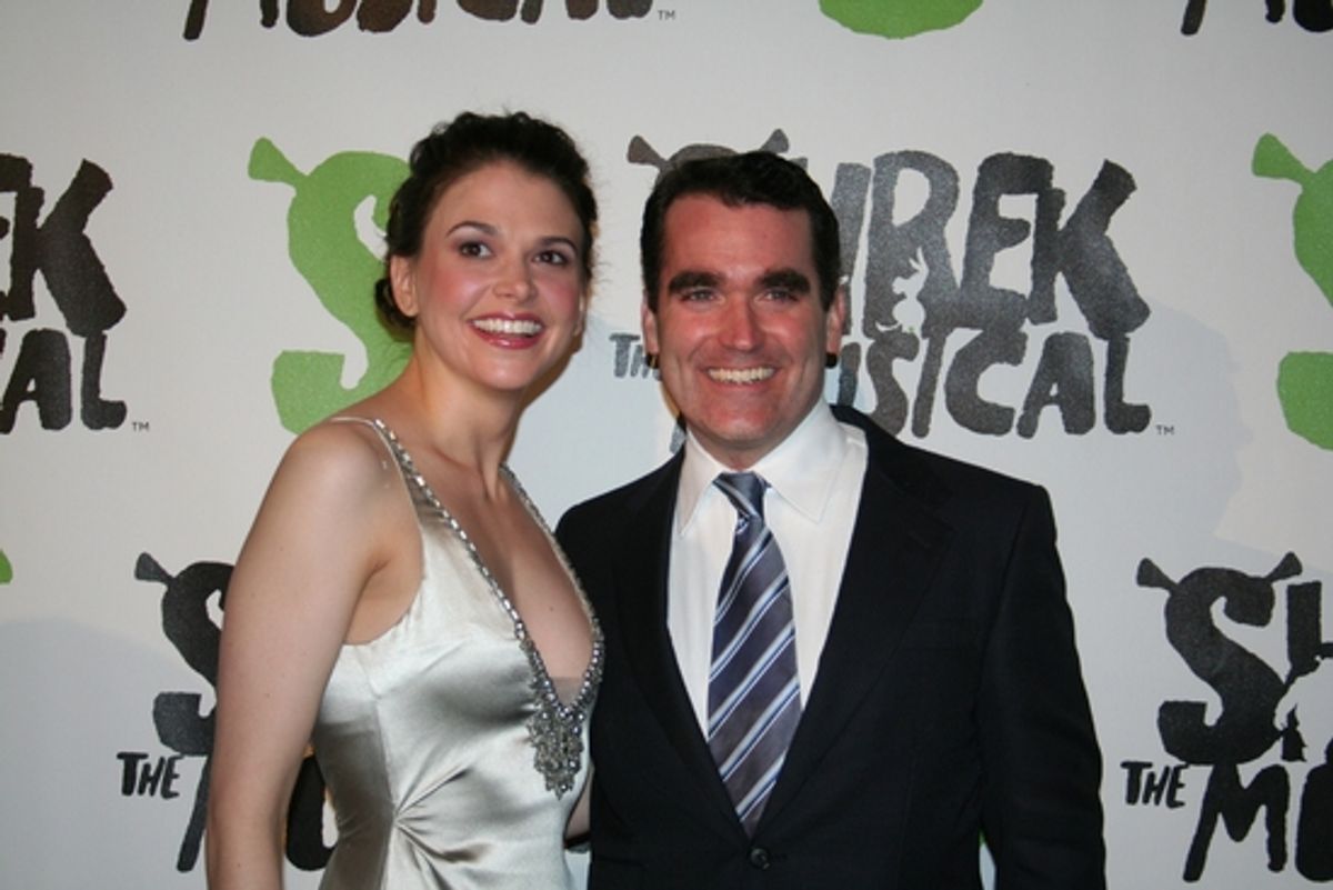 Sutton Foster and Brian d\'Arcy James at 