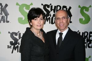 Jeffrey Katzenberg with wife Marilyn Katzenberg Photo