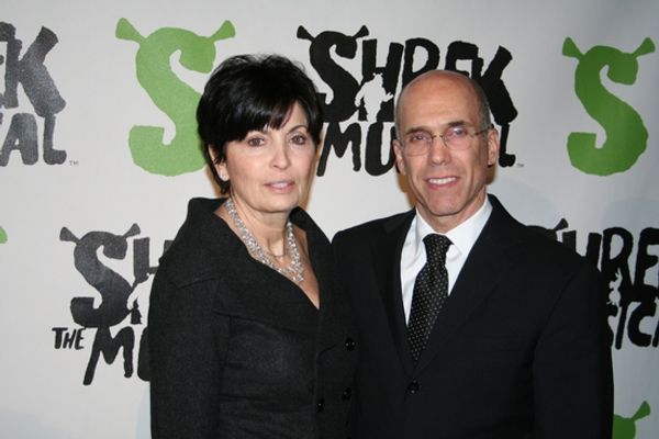 Jeffrey Katzenberg with wife Marilyn Katzenberg Photo