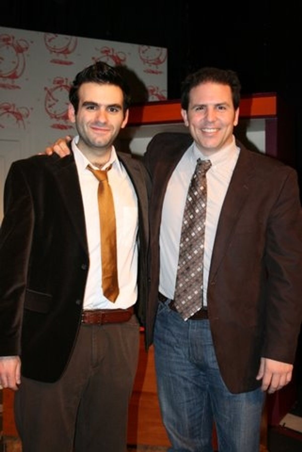 Joe Iconis and John Simpkins at 
