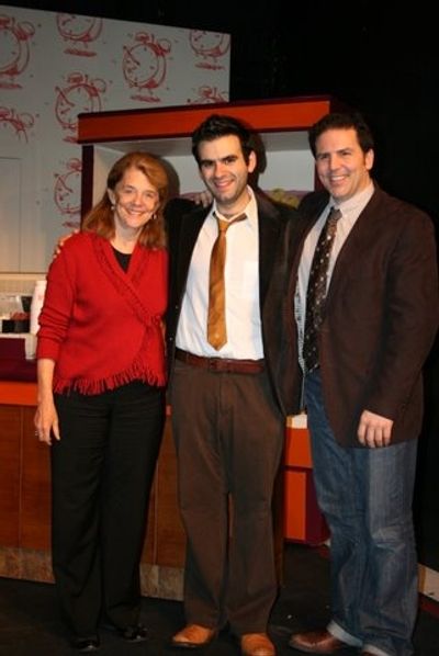 Frances Hill, Joe Iconis and John Simpkins Photo