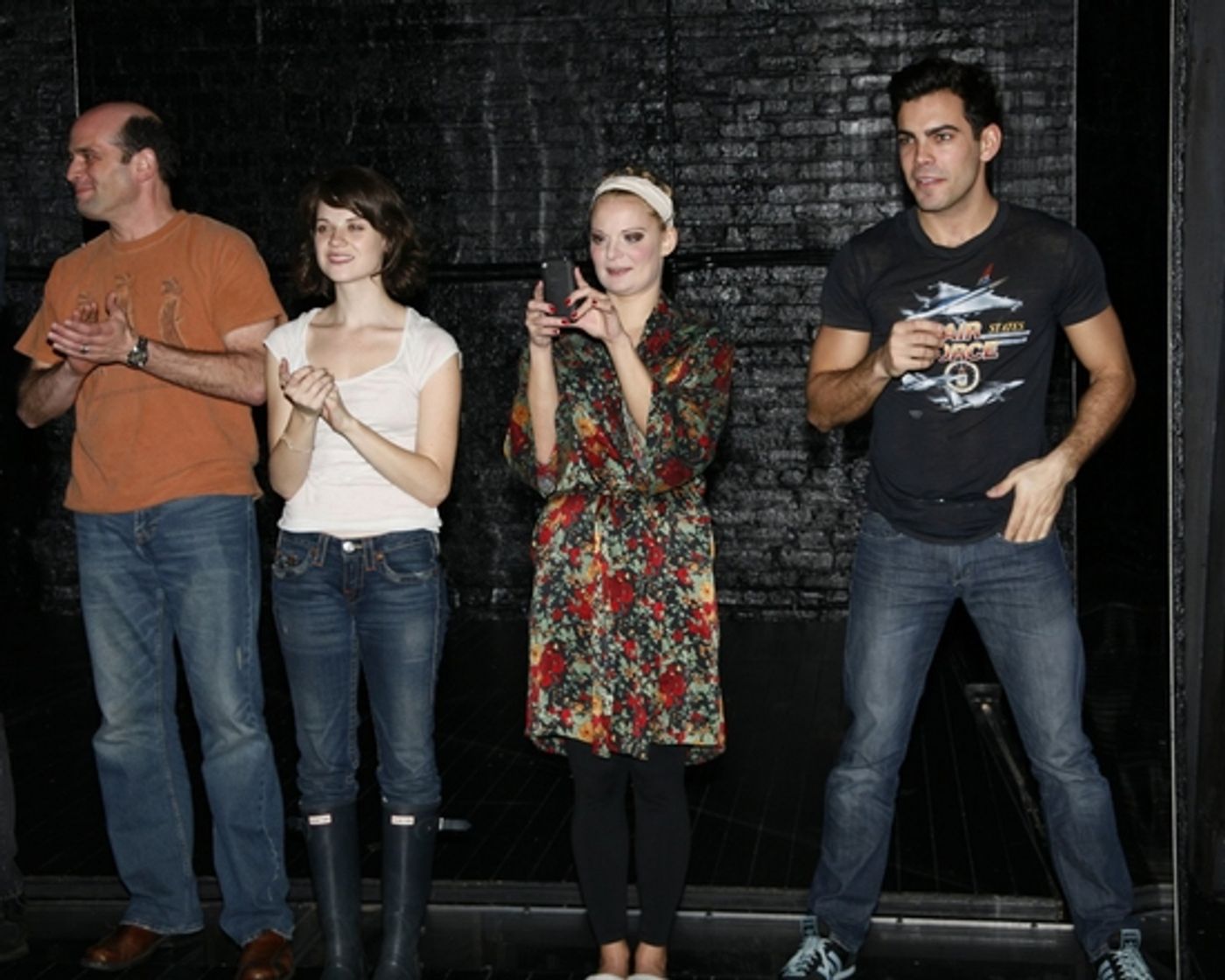 Photo Coverage: PAL JOEY Gypsy Robe Ceremony  Image