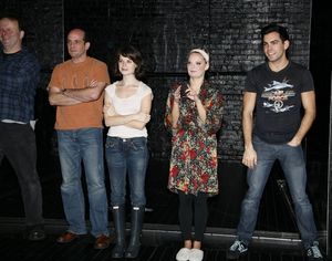 Mark Morettini, Jenny Fellner, Martha Plimpton and Matthew Risch Photo