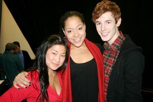 Jenna Ushkowitz, Lili Cooper and Blake Daniel @ BroadwayWorld Jenna Ushkowitz, Lili Cooper and Blake Daniel Photo