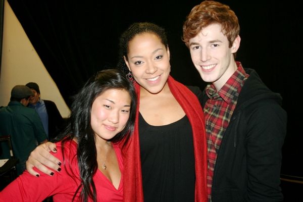Jenna Ushkowitz, Lili Cooper and Blake Daniel Photo