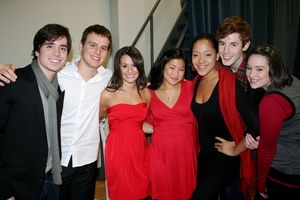 Matt Doyle, Jonathan Groff, Lea Michele, Jenna Ushkowitz, Lili Cooper, Blake Daniel and Emma Hunton @ BroadwayWorld Matt Doyle, Jonathan Groff, Lea Michele, Jenna Ushkowitz, Lili Cooper, Blake Daniel a Photo
