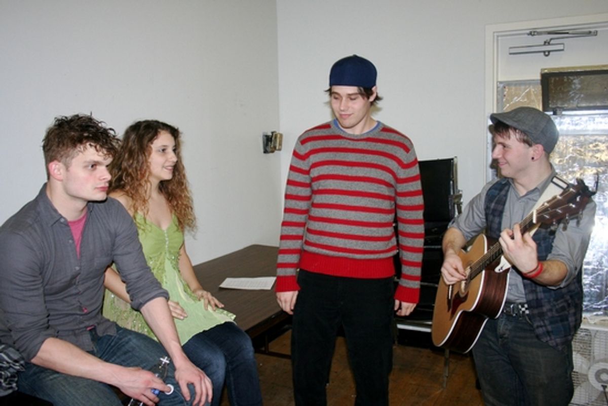 Andrew Durand, Eryn Murman, Jesse Swenson and Gerard Canonico at 