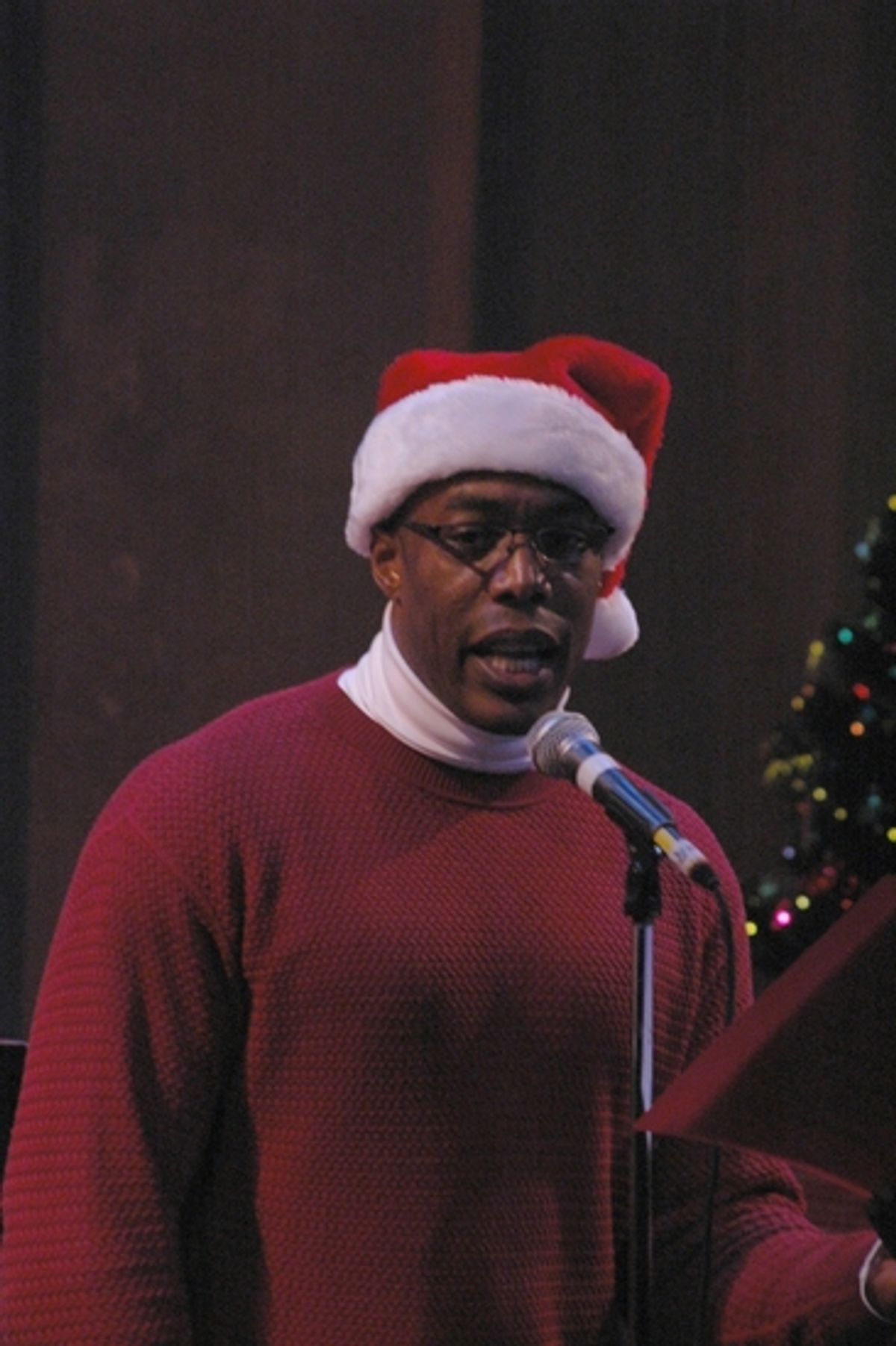 Michael McElroy at Broadway Boys Sing For TOYS FOR TOTS