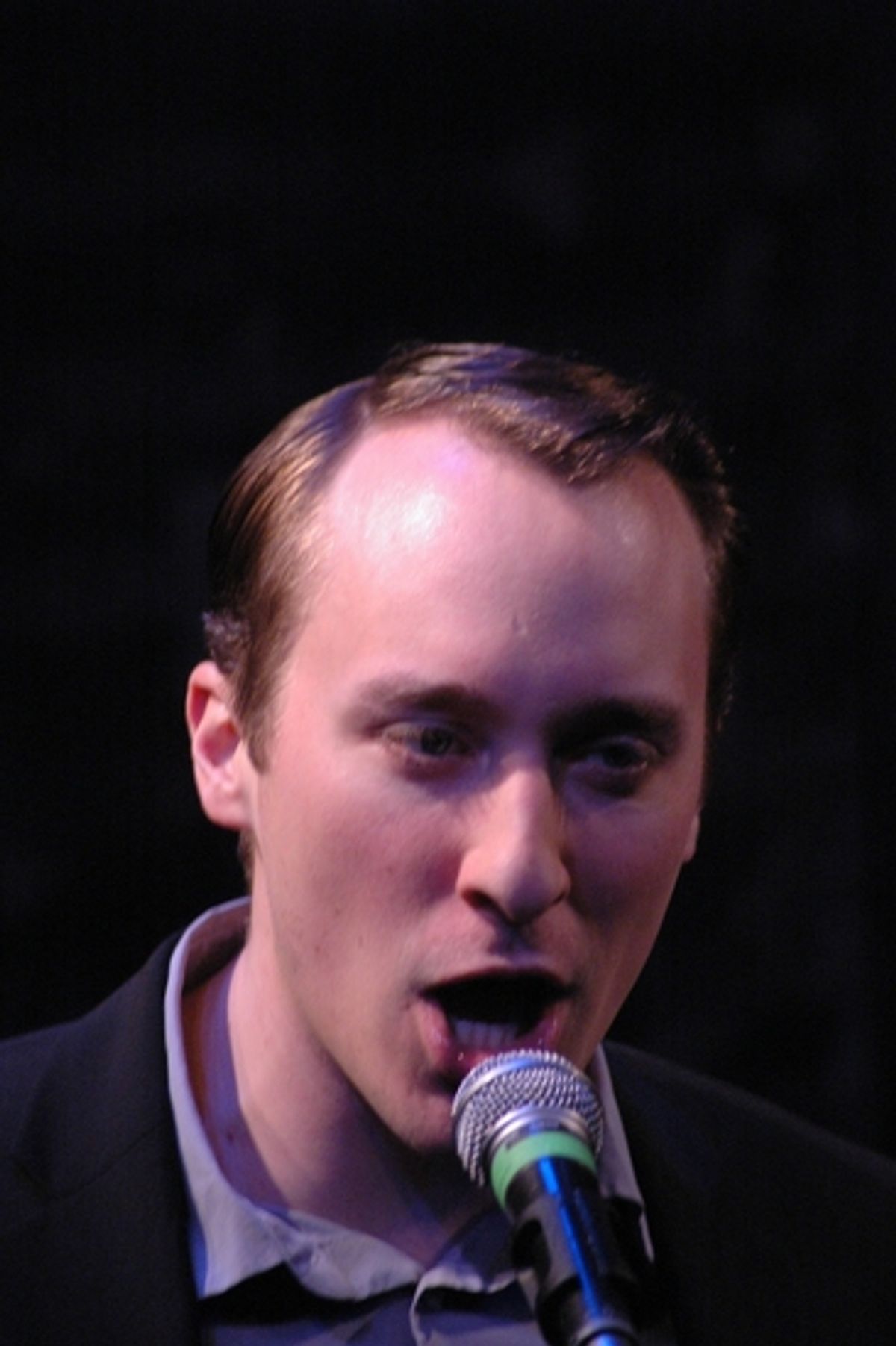 John Hickman at Broadway Boys Sing For TOYS FOR TOTS
