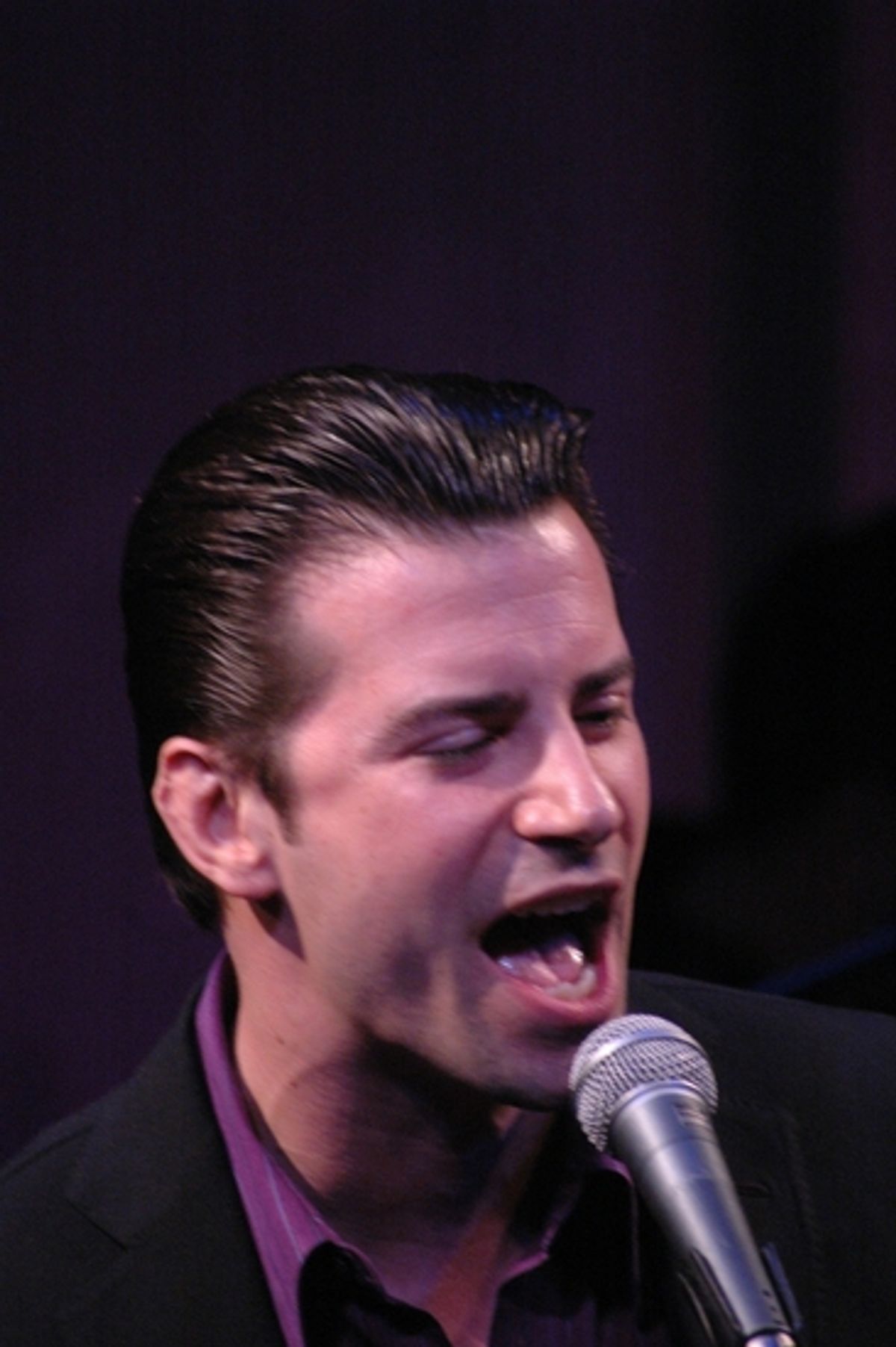Dominic Nolfi at Broadway Boys Sing For TOYS FOR TOTS