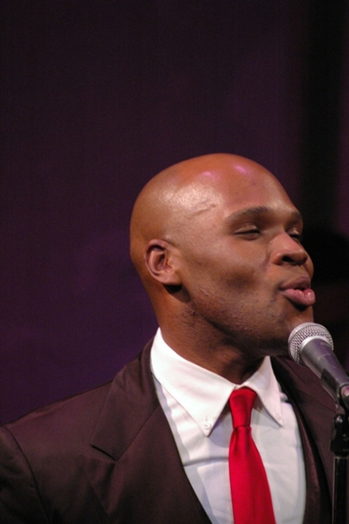 Michael James Scott at Broadway Boys Sing For TOYS FOR TOTS