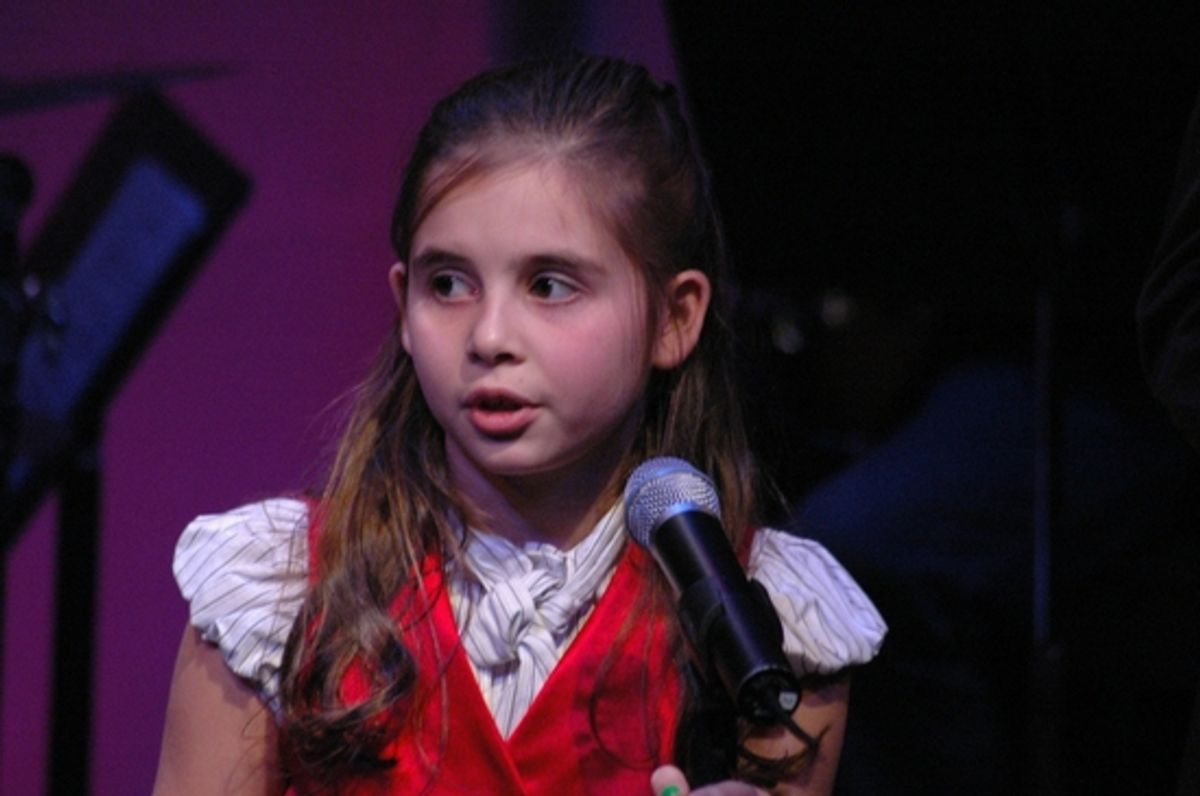 Carly Rose Sonenclar at Broadway Boys Sing For TOYS FOR TOTS