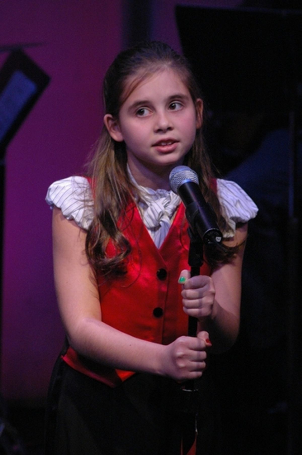Carly Rose Sonenclar at Broadway Boys Sing For TOYS FOR TOTS