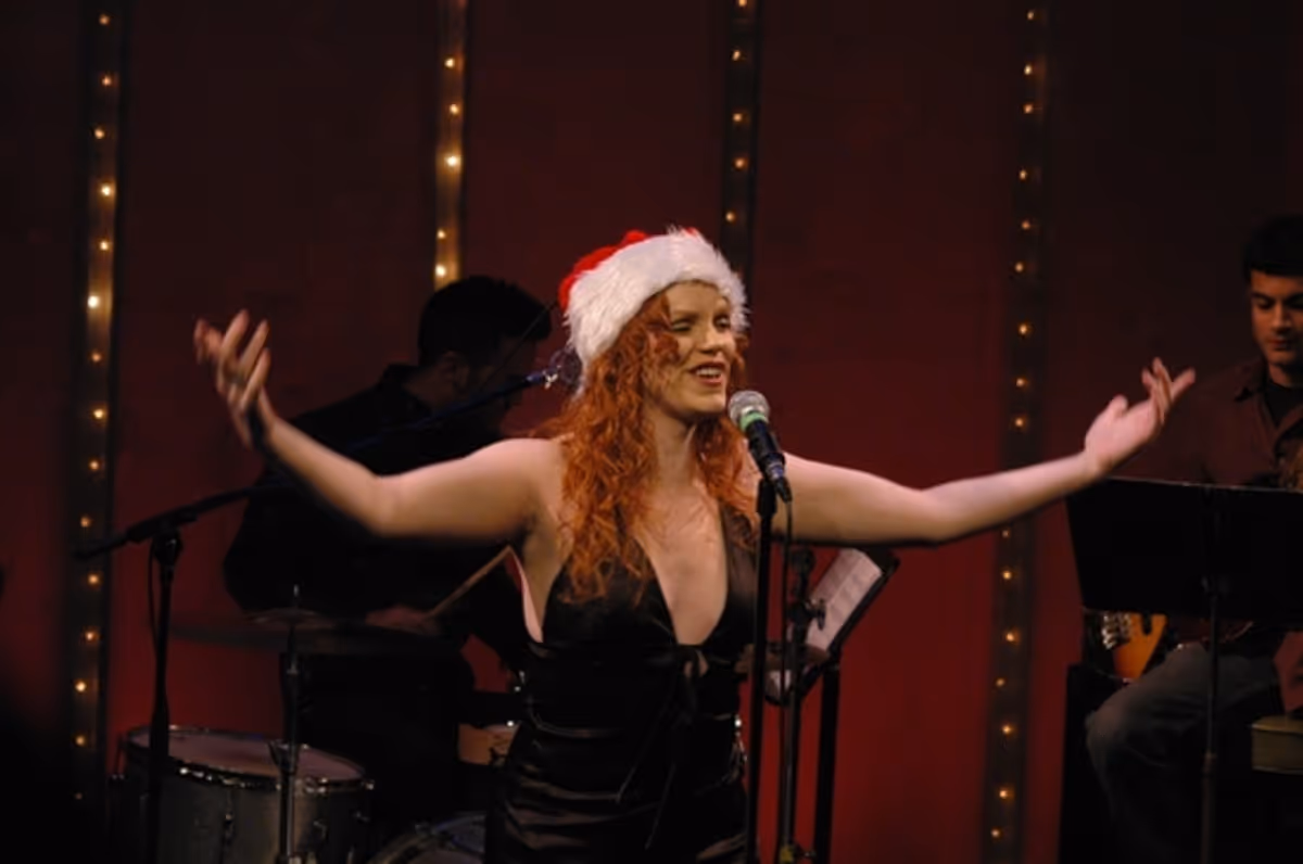Megan Reinking at Broadway Boys Sing For TOYS FOR TOTS