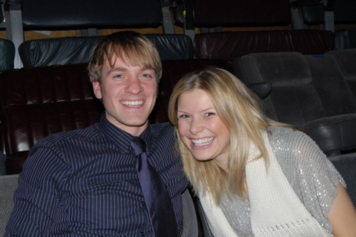 Geoff Packard and Chelsea Krombach at 
