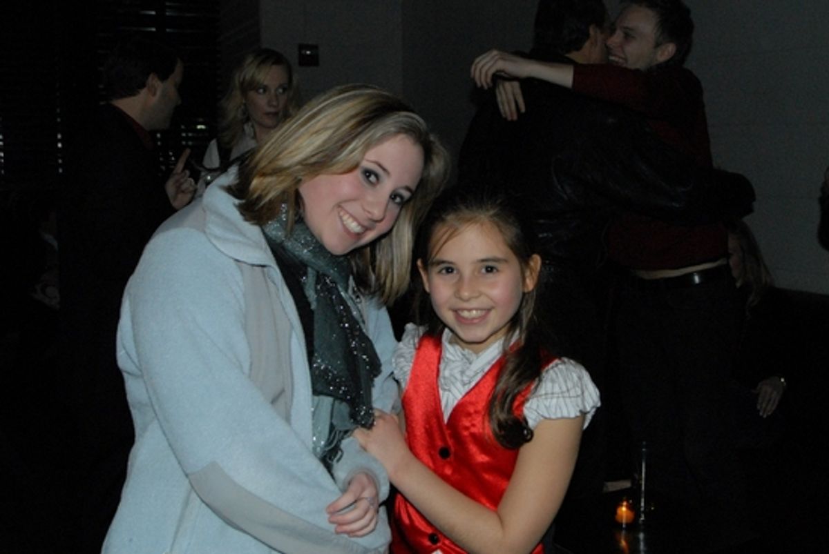 Elaina Kaiser and Carly Rose Sonenclar at Broadway Boys Sing For TOYS FOR TOTS