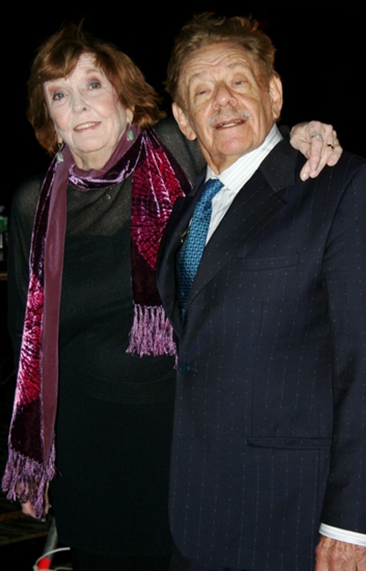Anne Meara and Jerry Stiller at The Who's TOMMY: 15th Anniversary Benefit Concert
