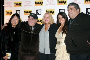 May Pang, John Ciarcia with guests and Vincent Pastore Photo
