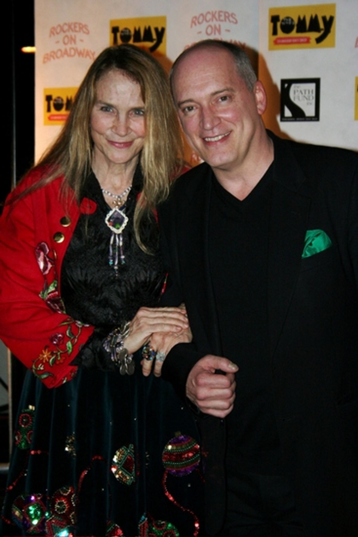 Kate Taylor and Donnie Kehr at The Who's TOMMY: 15th Anniversary Benefit Concert