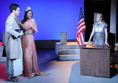 Jorge Cordova, Victoire Charles, and Heidi Armbruster Photo