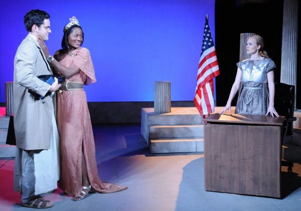 Jorge Cordova, Victoire Charles, and Heidi Armbruster Photo