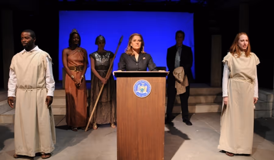 Photo Flash: 'HILLARY: A Modern Greek Tragedy With a (Somewhat) Happy Ending' Image