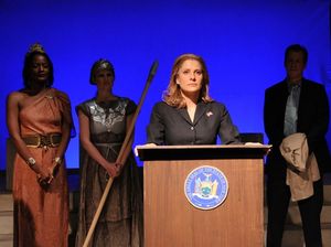 Mia Barron, Victoire Charles, Heidi Armbruster, and Darren Pettie @ BroadwayWorld Mia Barron, Victoire Charles, Heidi Armbruster, and Darren Pettie Photo