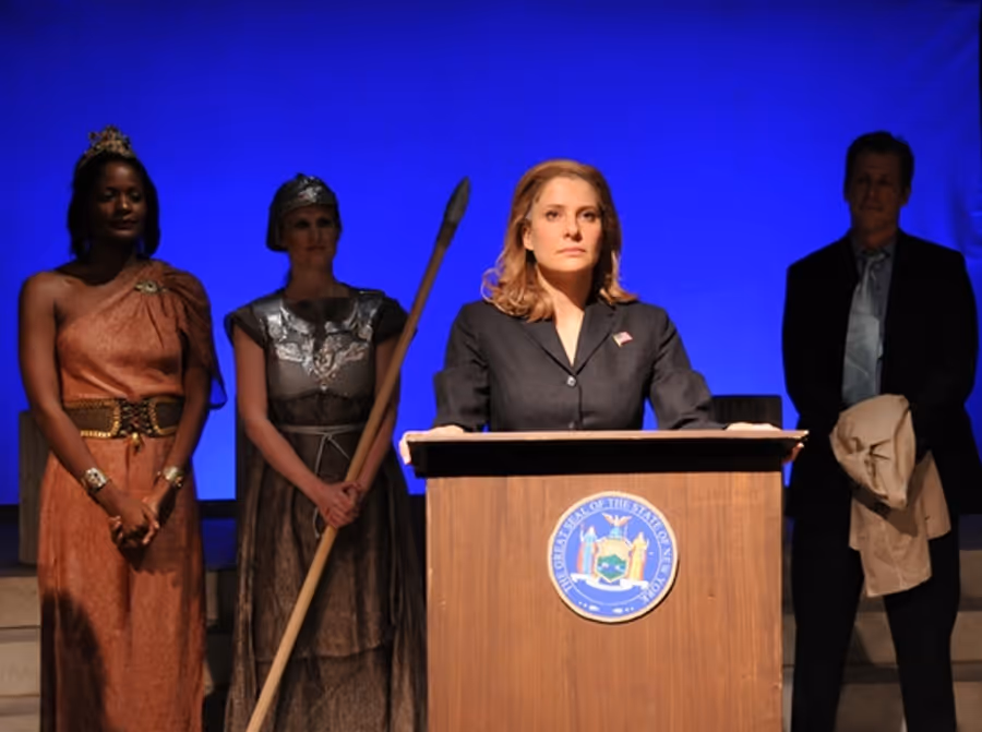 Photo Flash: 'HILLARY: A Modern Greek Tragedy With a (Somewhat) Happy Ending' Image