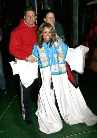 Christopher Sieber, Jennifer Cody and Sutton Foster Photo