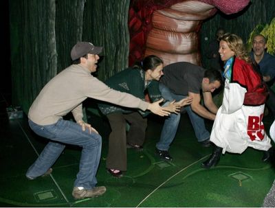 Jennifer Cody and her Shrek cast Photo