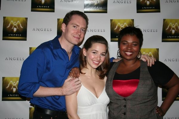 Adam Monley, Jessica GrovÃ© and Erica Jacob Photo